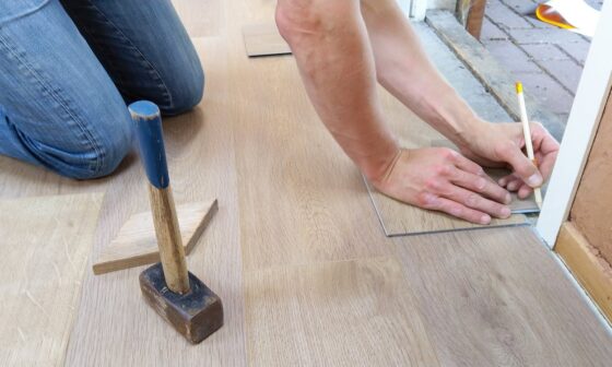 featured image - A Step-by-Step Guide to Installing Vinyl Flooring